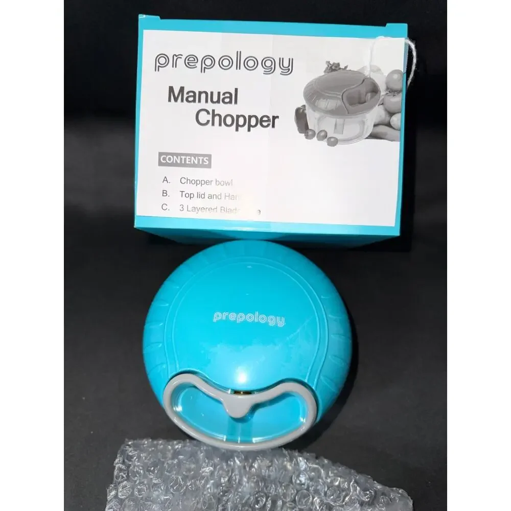 Prepology Manuel Food Chopper Pull Cord Vegetable garlic Onion